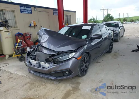 2021 Honda Civic Sport from USA, damaged, VIN 19XFC2F87ME000780